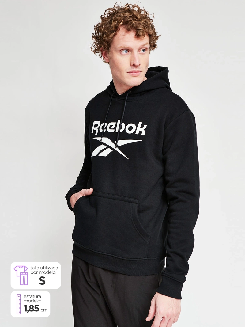 POLERÓN HOMBRE REEBOK ALGODÓN BIG LOGO - 1
