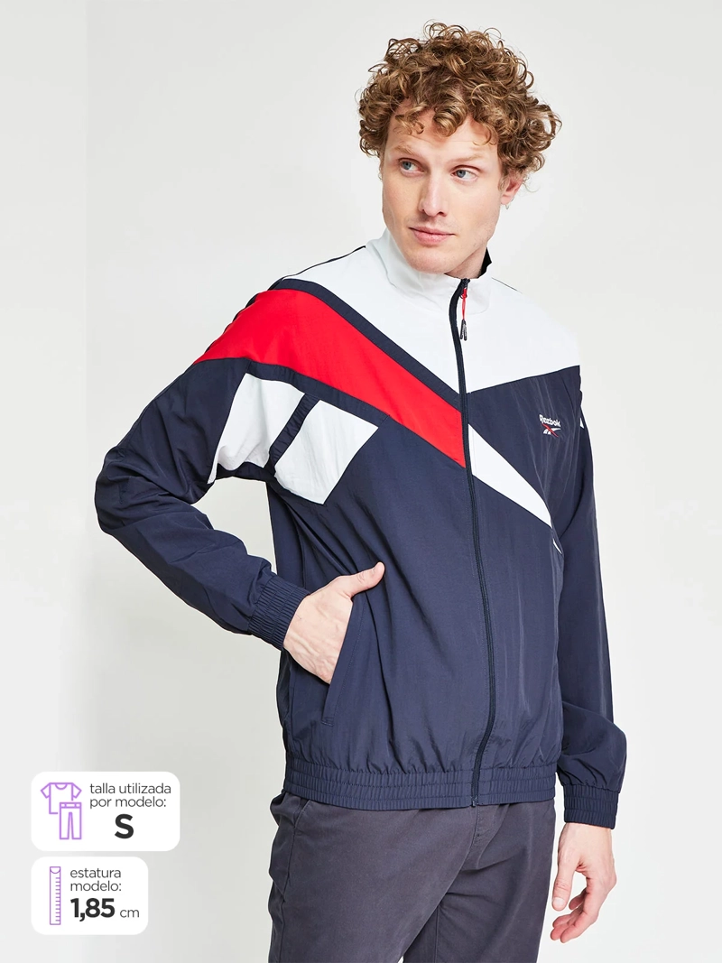 CORTAVIENTO HOMBRE REEBOK TRACKTOP - 1