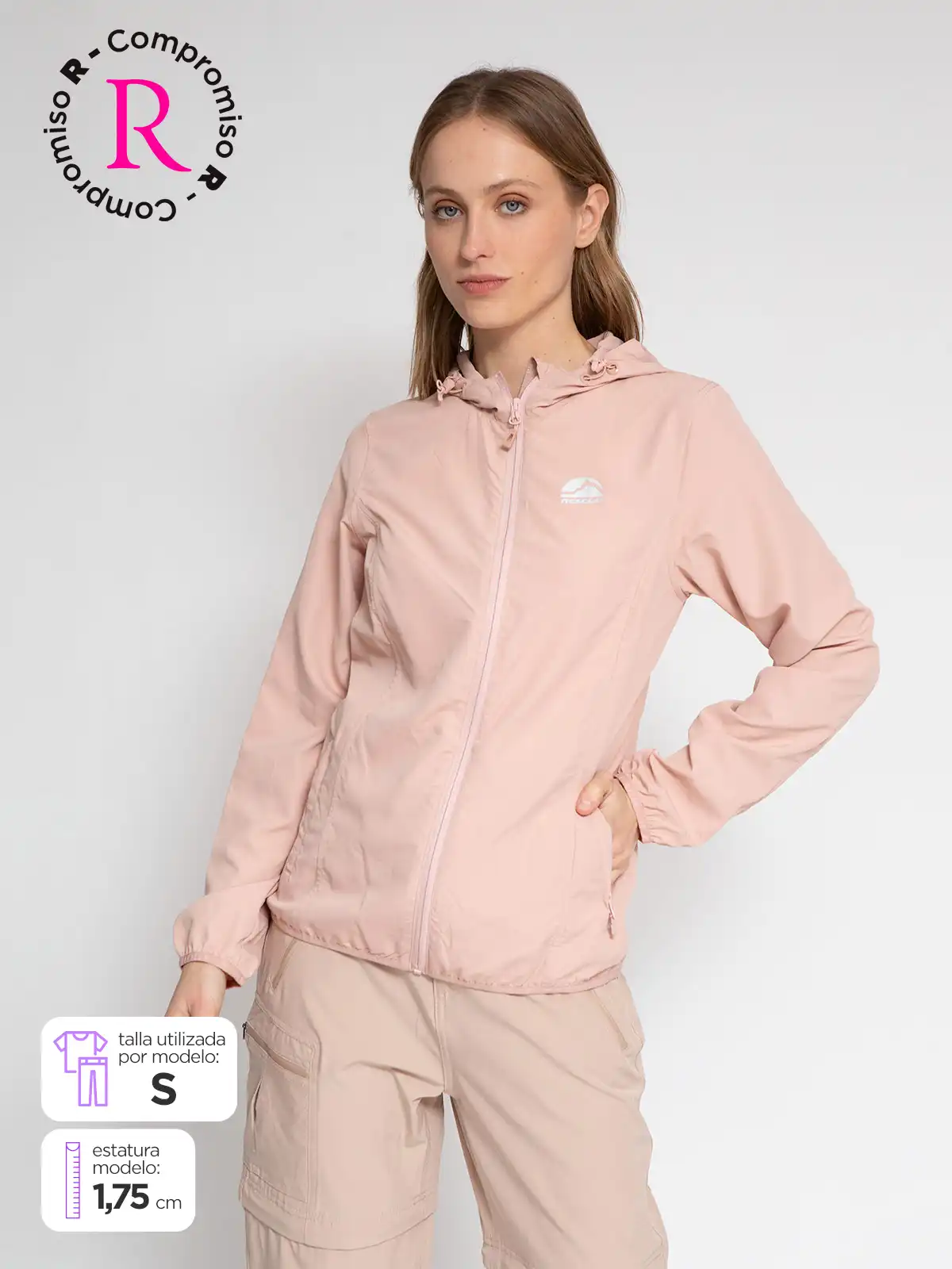 CHAQUETA CORTAVIENTO MUJER RESCUE - 1