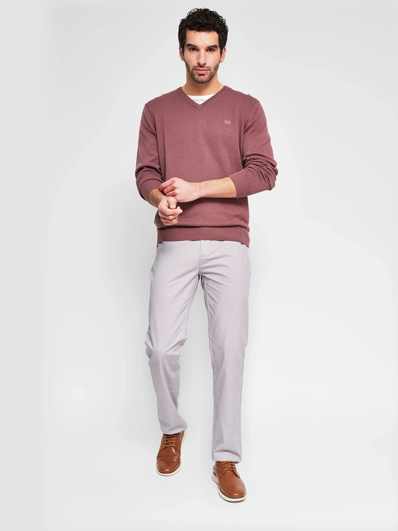 SWEATER HOMBRE REGATTA ALGODÓN CUELLO EN V - 4
