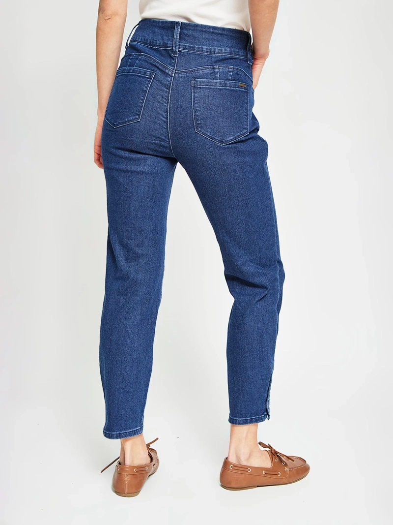 JEANS MUJER AZIZ ALGODÓN REGULAR - 3