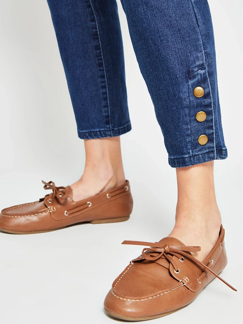 JEANS MUJER AZIZ ALGODÓN REGULAR - 4