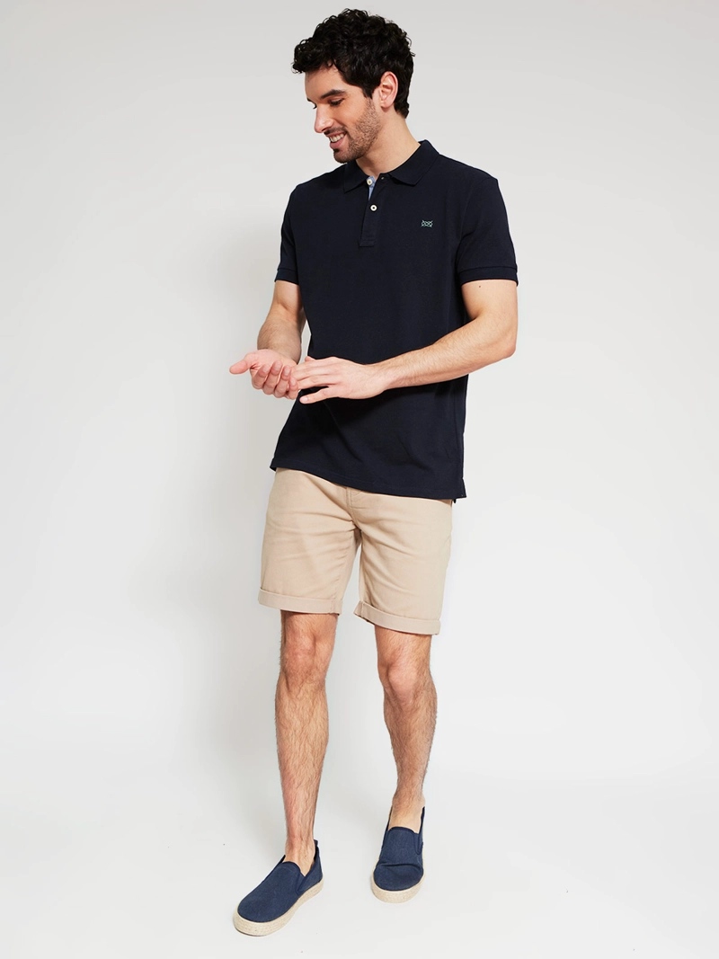 POLERA HOMBRE REGATTA ALGODÓN MANGA CORTA PIQUÉ BÁSICA - 4