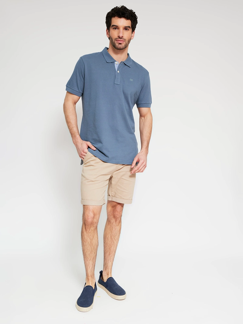 POLERA HOMBRE REGATTA ALGODÓN MANGA CORTA PIQUÉ BÁSICA - 4