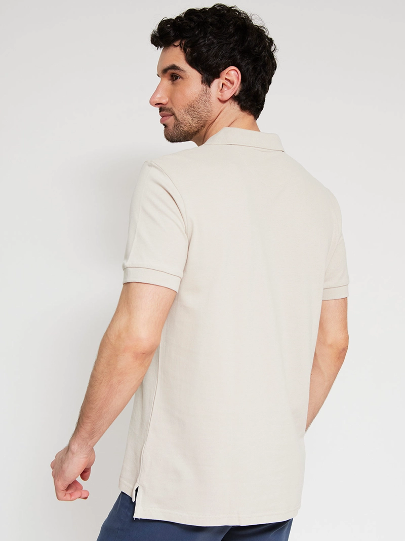 POLERA HOMBRE REGATTA ALGODÓN MANGA CORTA PIQUÉ BÁSICA - 2