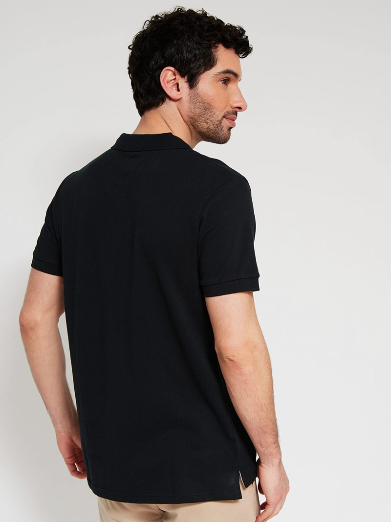 POLERA HOMBRE REGATTA ALGODÓN MANGA CORTA PIQUÉ BÁSICA - 2