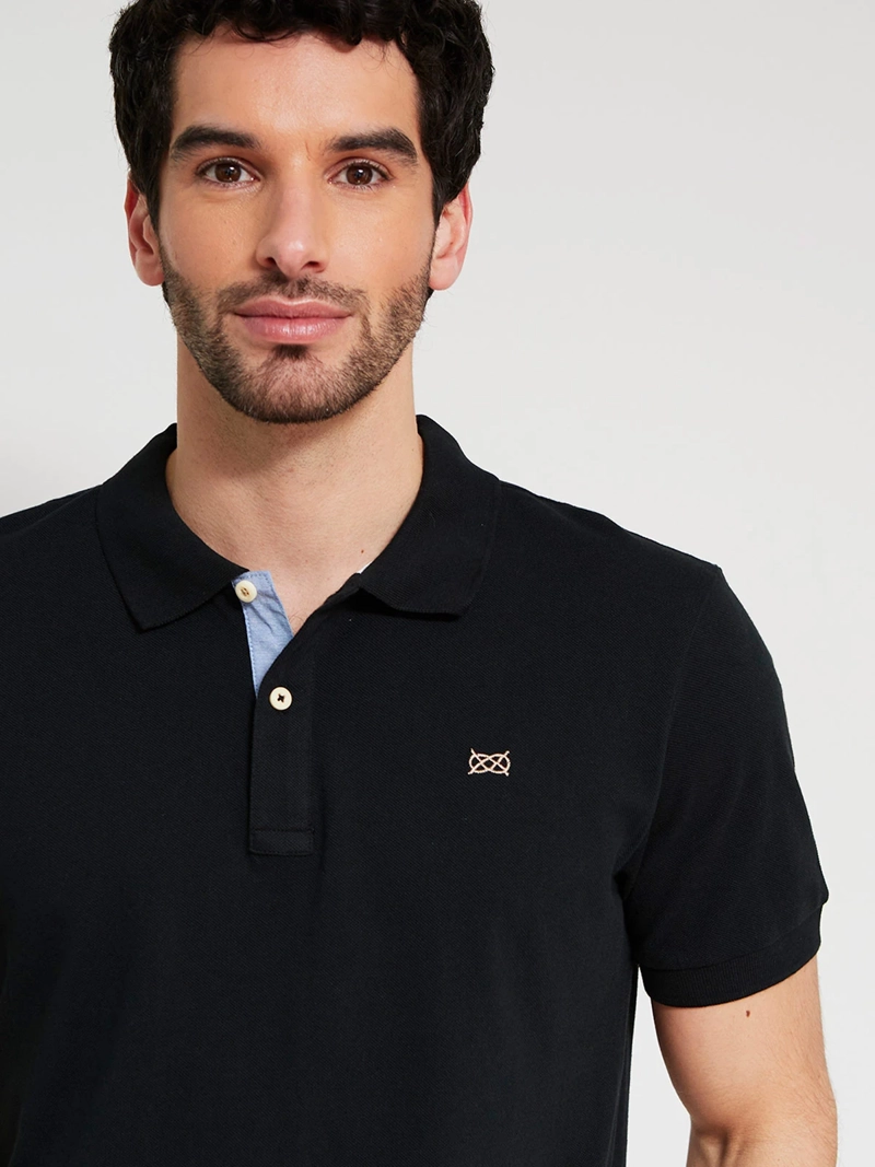 POLERA HOMBRE REGATTA ALGODÓN MANGA CORTA PIQUÉ BÁSICA - 3