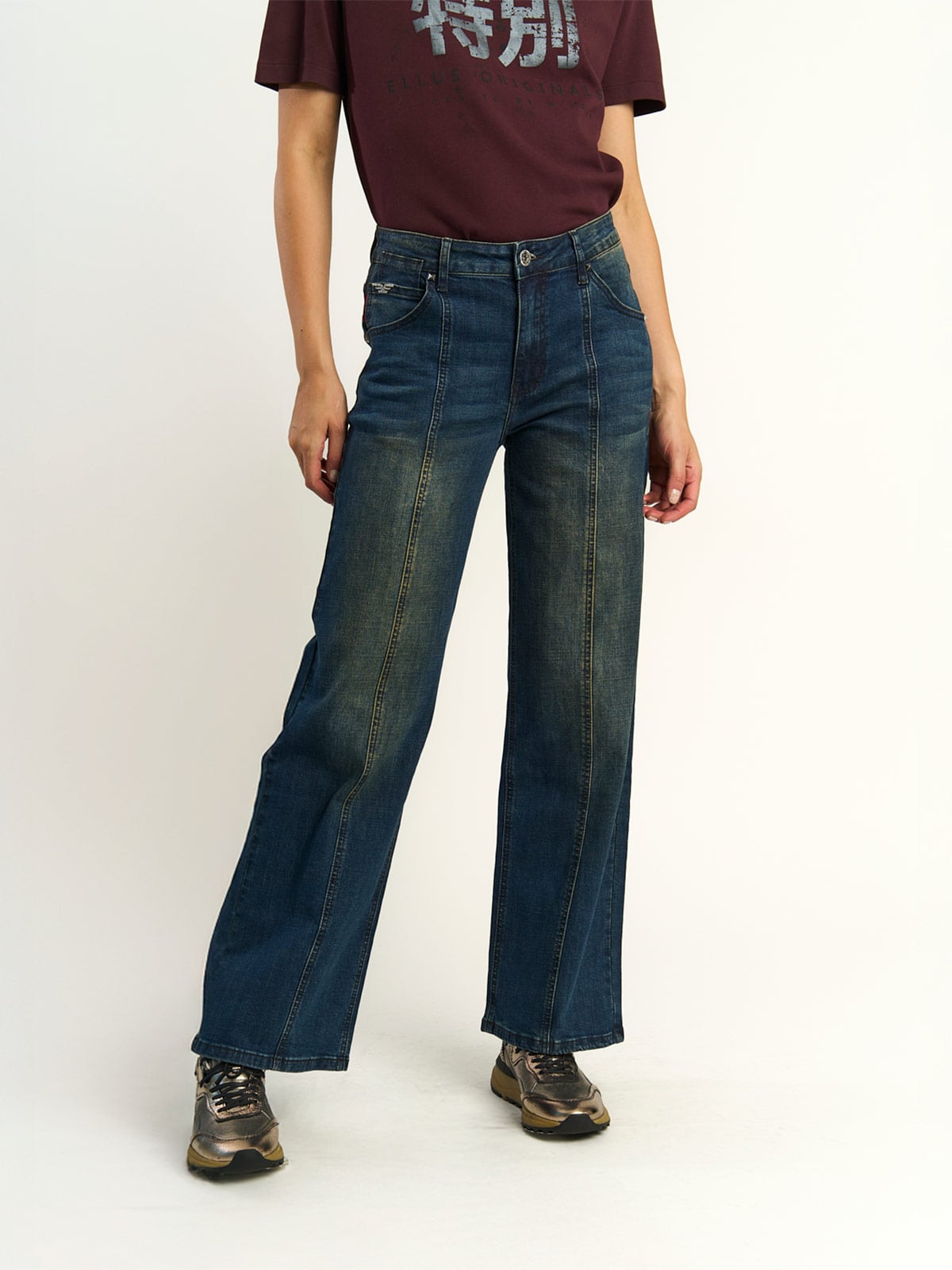 JEANS MUJER ELLUS ALGODÓN  - 1