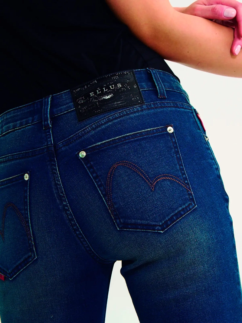 JEANS MUJER ELLUS ALGODÓN  - 5