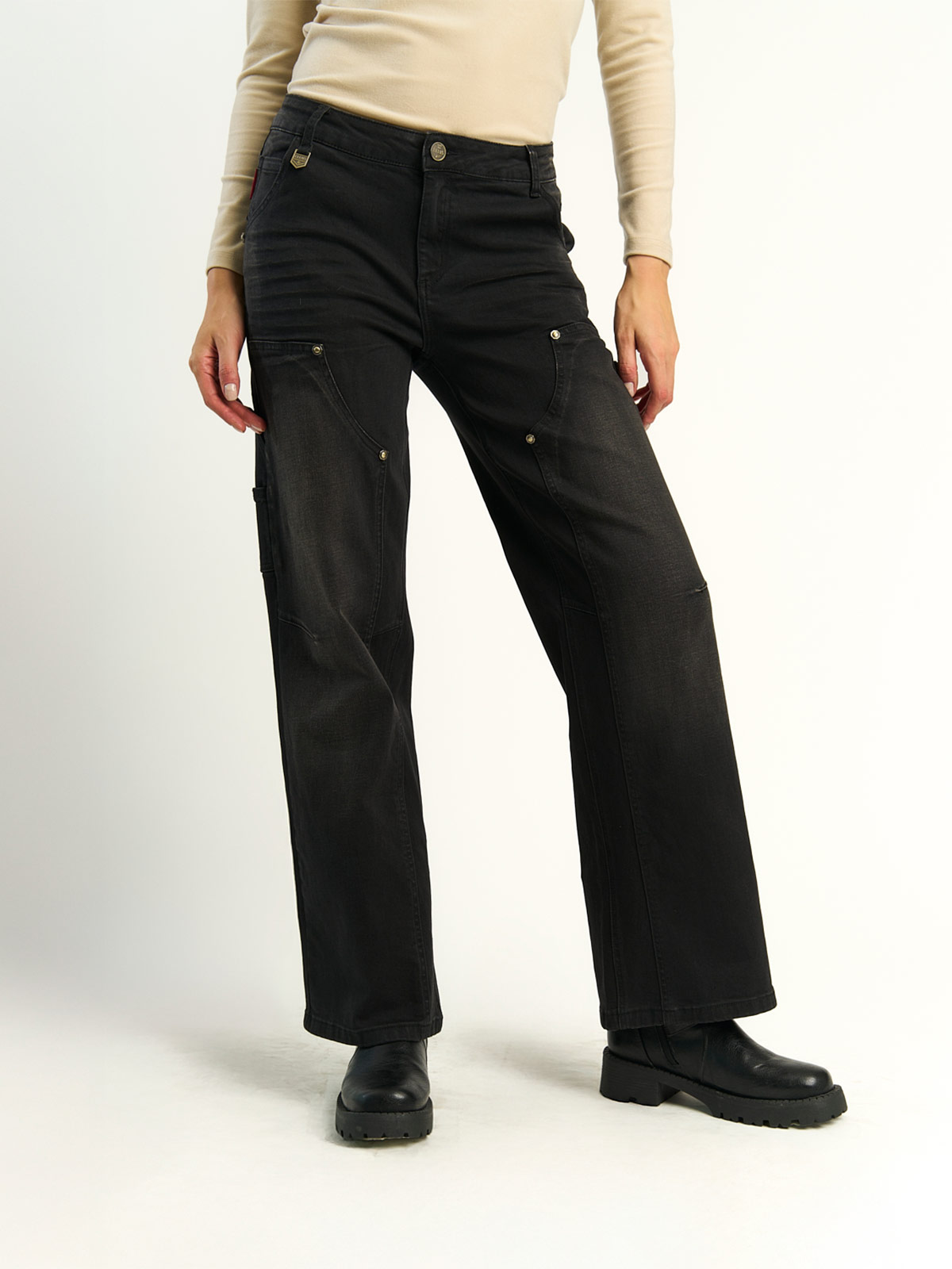 JEANS MUJER ELLUS ALGODÓN  - 1