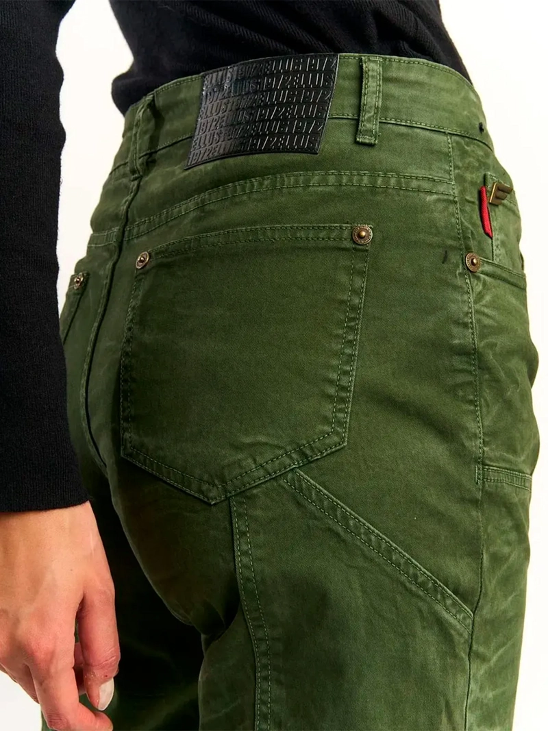 PANTALÓN MUJER ELLUS ALGODÓN  - 5