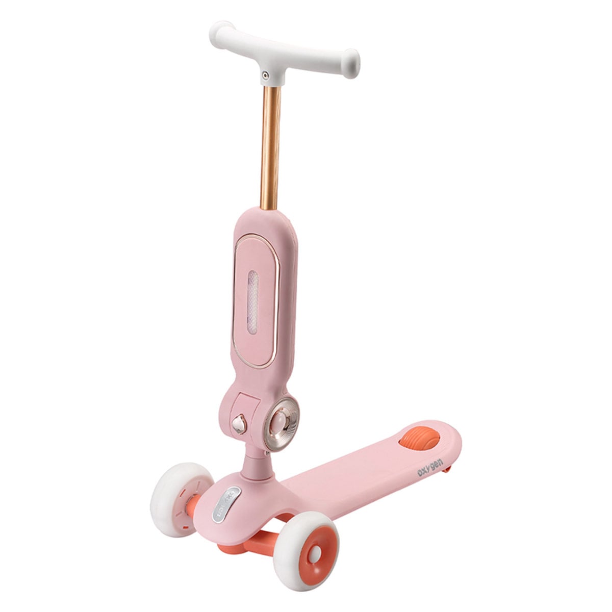SCOOTER OXYGENE CON ASIENTO ROSADO
