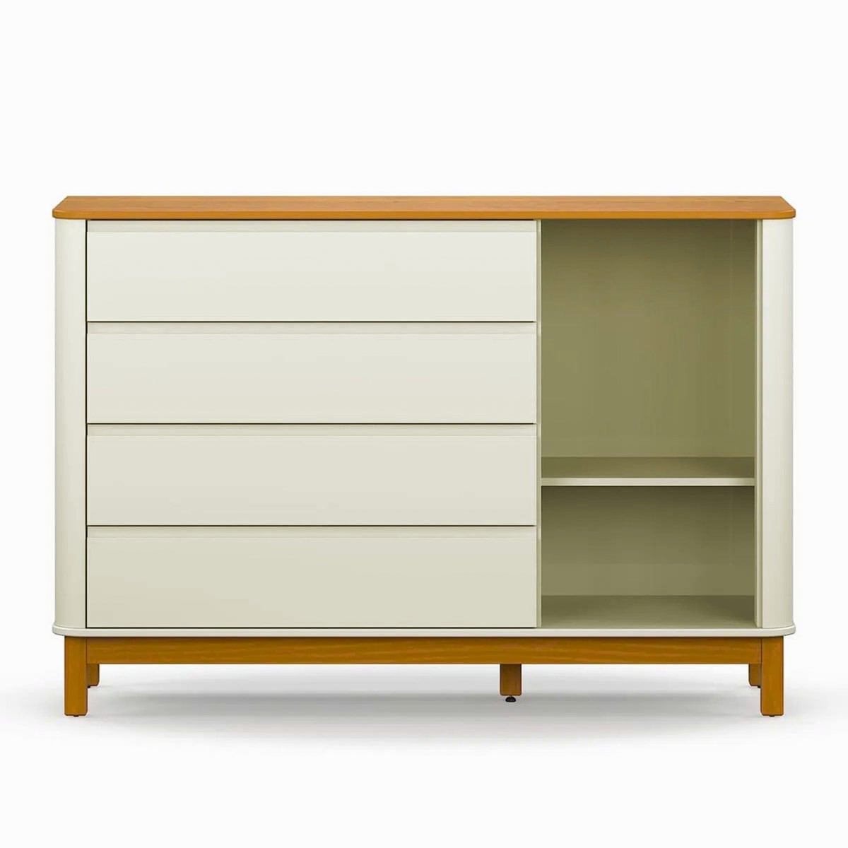 CÓMODA KIDSCOOL FLOW PUERTA BEIGE - 2