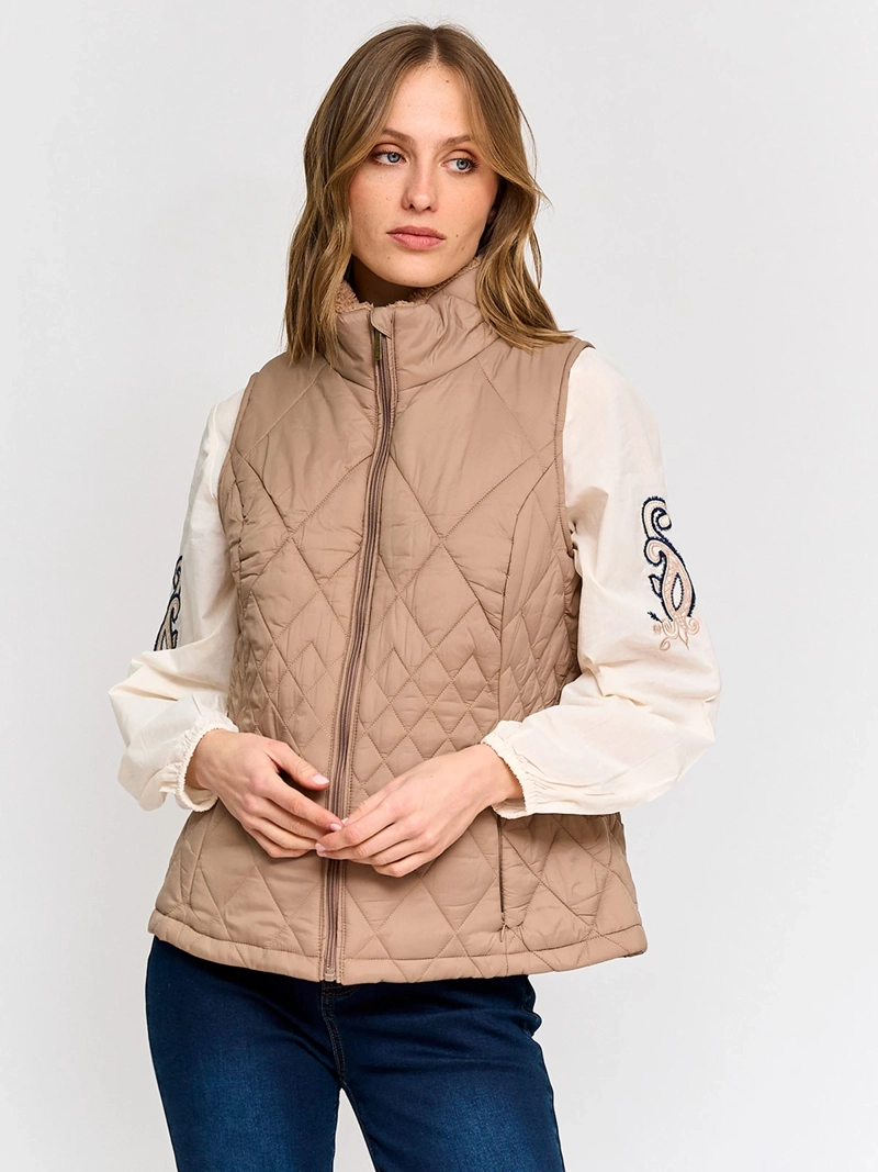 PARKA MUJER AZIZ SIN MANGAS - 2