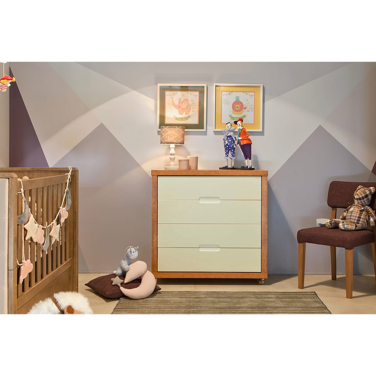 CÓMODA KIDSCOOL TUTTO BEIGE/CARAMELO - 5