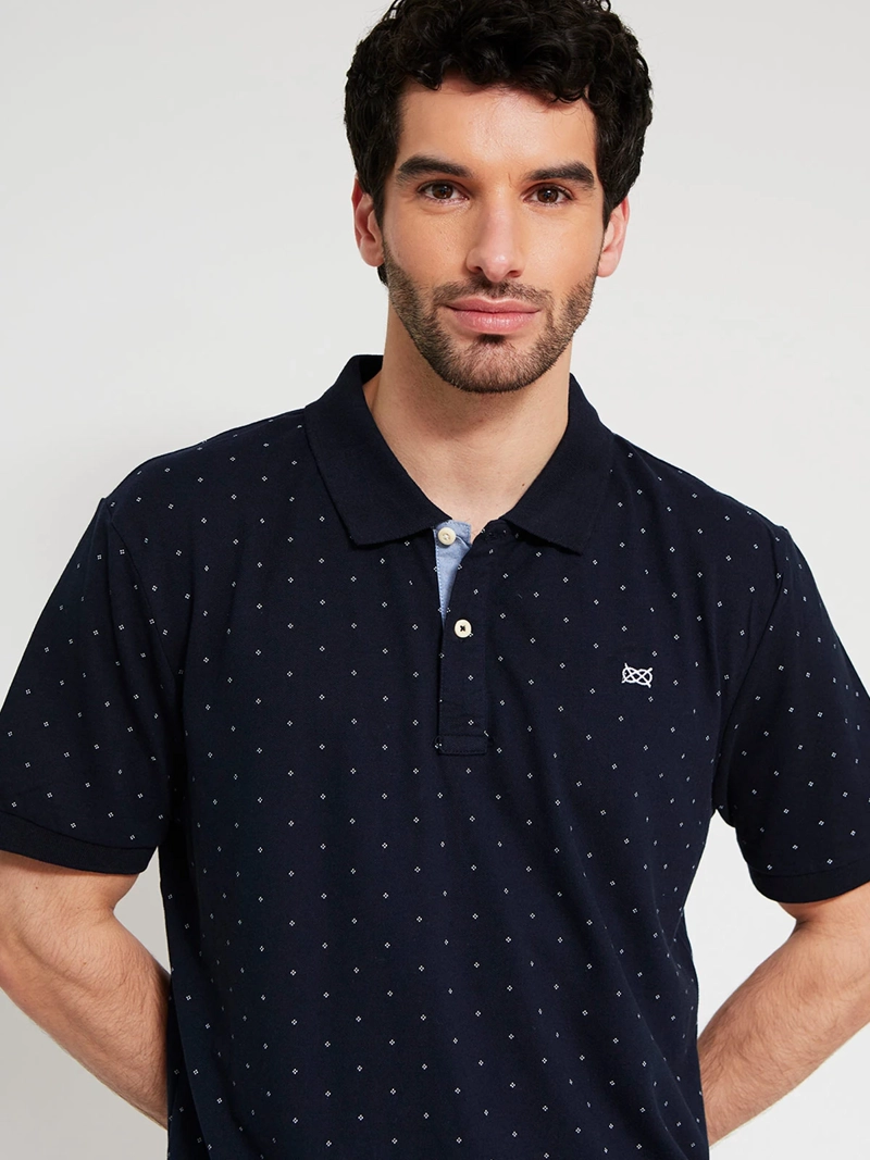 POLERA HOMBRE REGATTA ALGODÓN MANGA CORTA PIQUÉ BÁSICA - 3