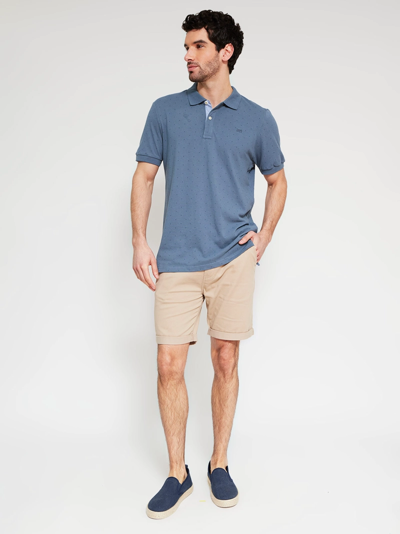 POLERA HOMBRE REGATTA ALGODÓN MANGA CORTA PIQUÉ BÁSICA - 4