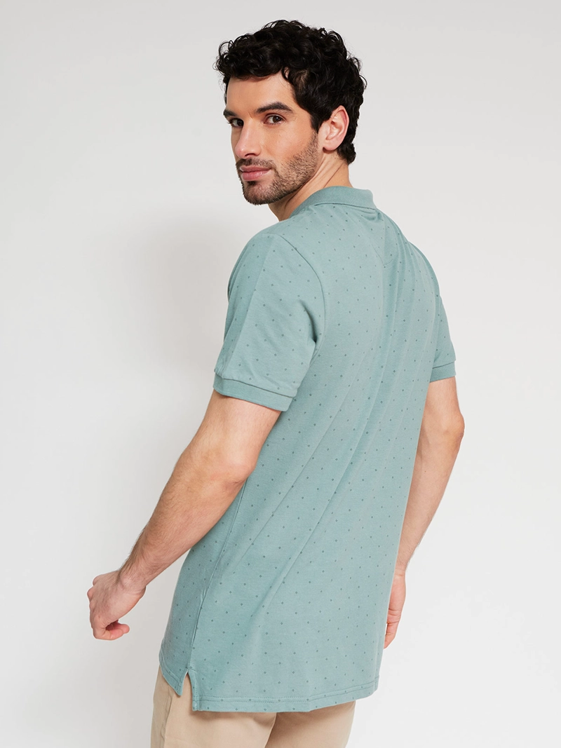 POLERA HOMBRE REGATTA ALGODÓN MANGA CORTA PIQUÉ BÁSICA - 2