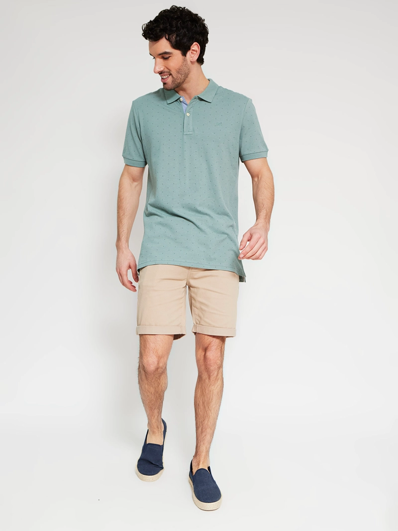 POLERA HOMBRE REGATTA ALGODÓN MANGA CORTA PIQUÉ BÁSICA - 4