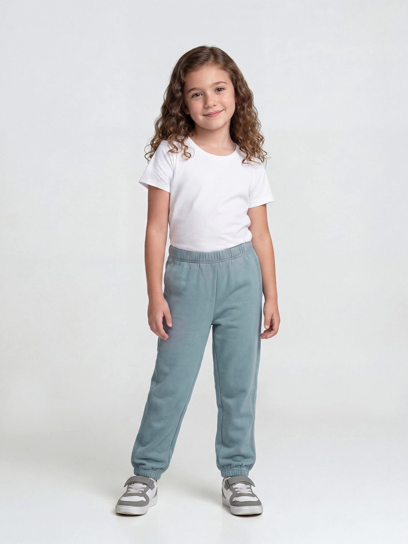 HARVEST PANTALÓN DE BUZO NIÑA HARVEST BRODERIE