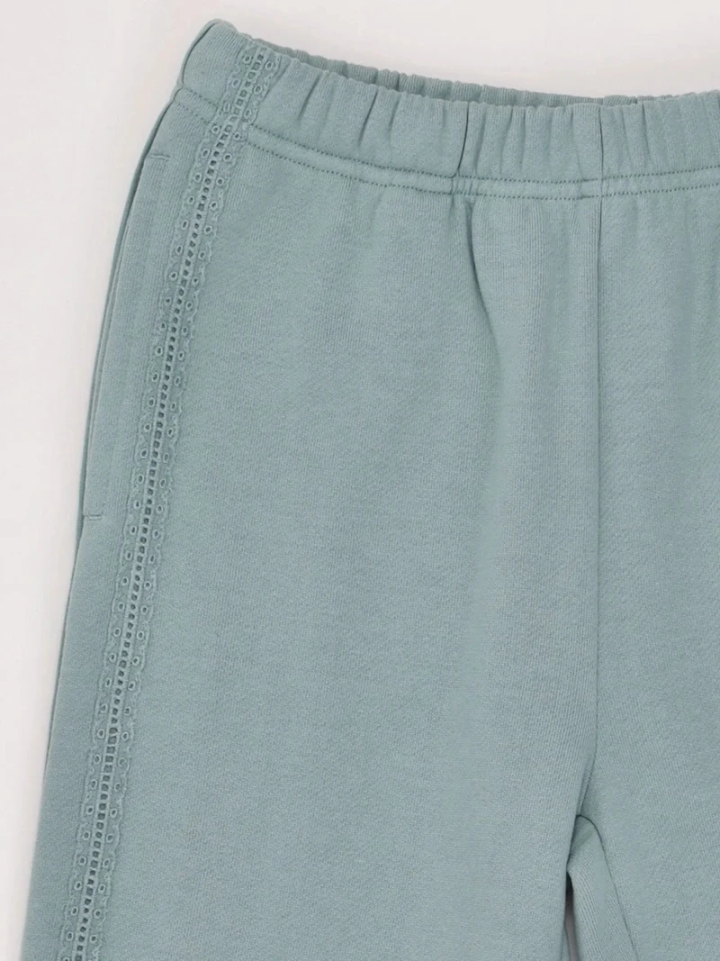 PANTALÓN DE BUZO NIÑA HARVEST BRODERIE - 5
