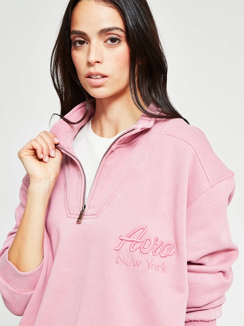 POLERÓN MUJER AEROPOSTALE ALGODÓN  - 4