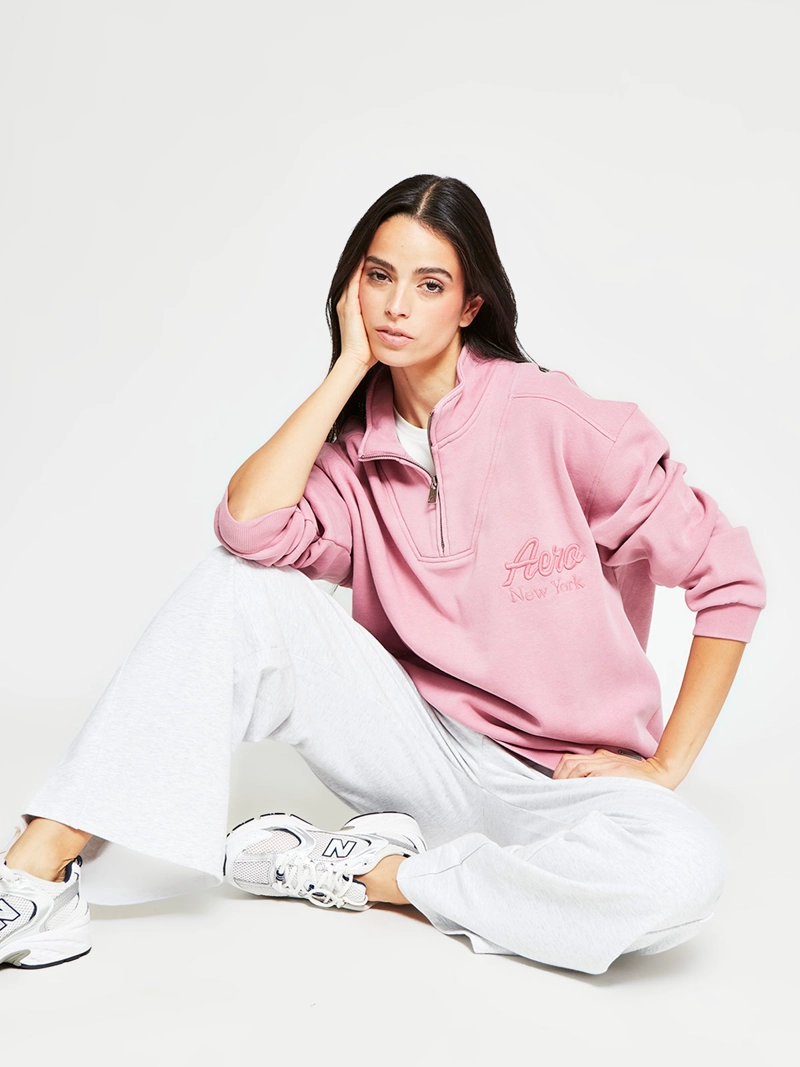 POLERÓN MUJER AEROPOSTALE ALGODÓN  - 5