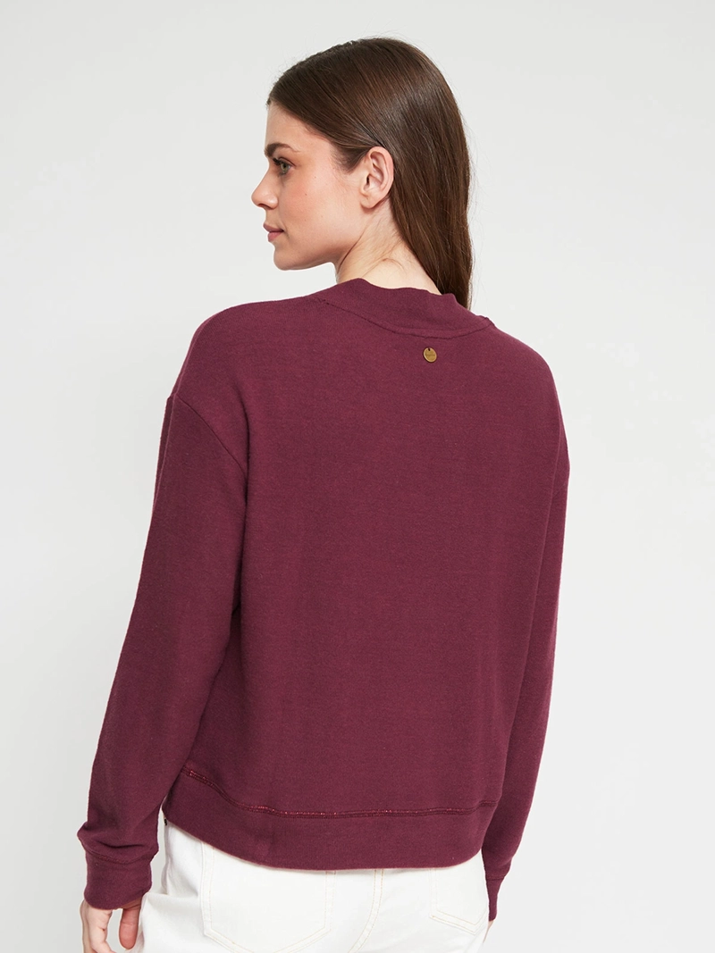 SWEATER MUJER REGATTA ALGODÓN TIPO POLERÓN - 3
