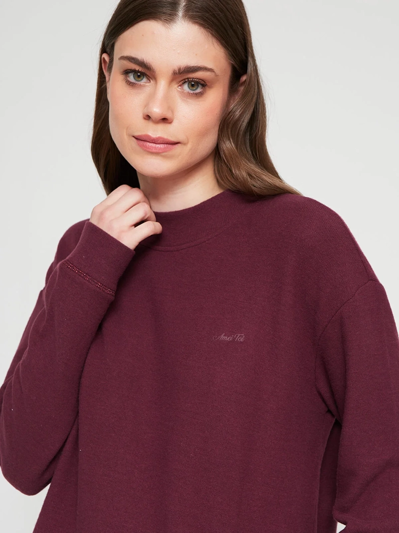 SWEATER MUJER REGATTA ALGODÓN TIPO POLERÓN - 4