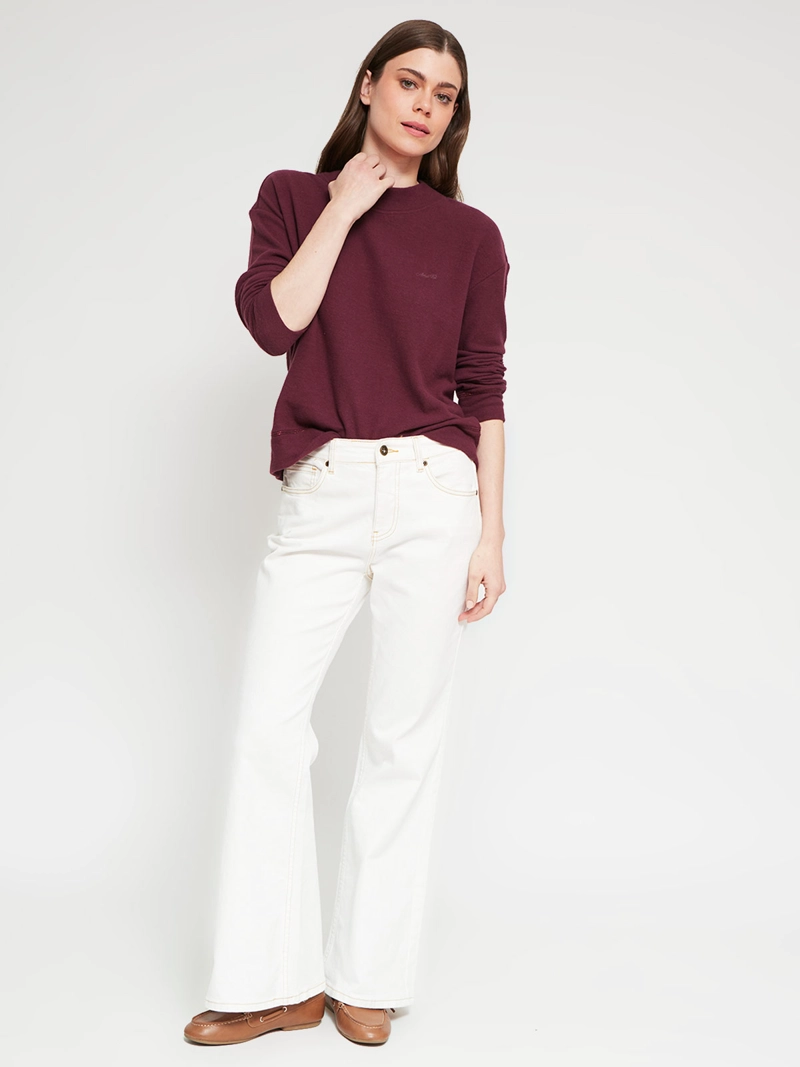 SWEATER MUJER REGATTA ALGODÓN TIPO POLERÓN - 5