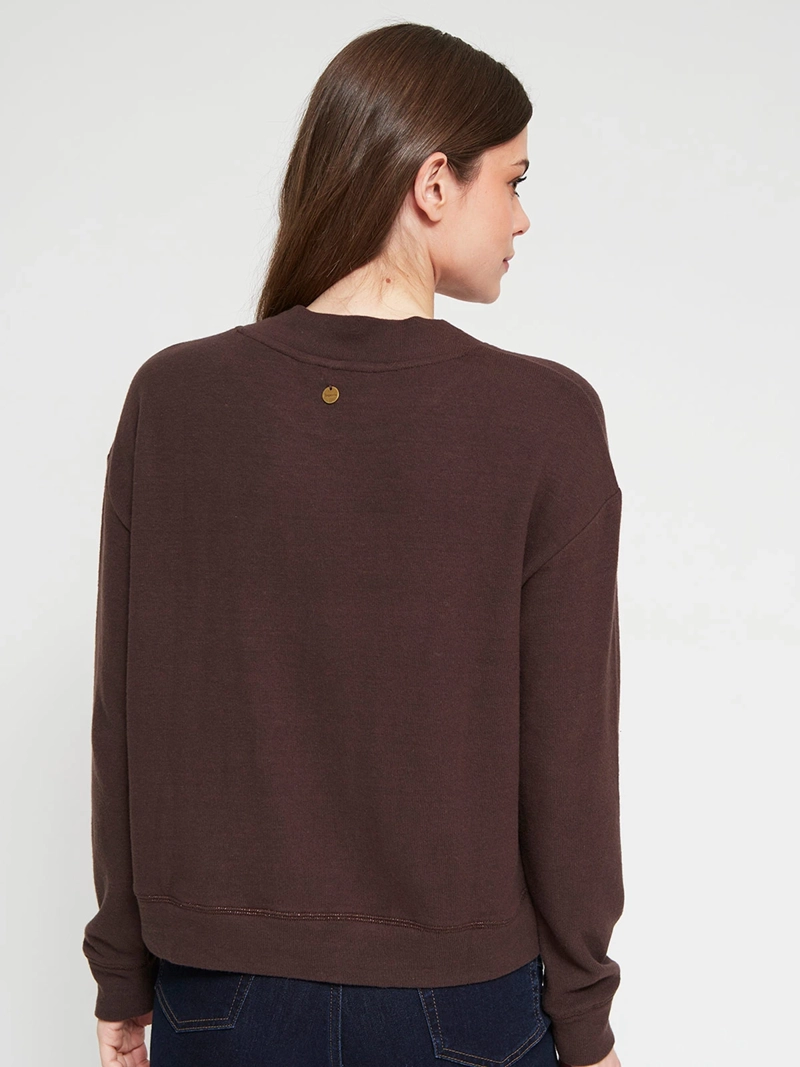 SWEATER MUJER REGATTA ALGODÓN TIPO POLERÓN - 3