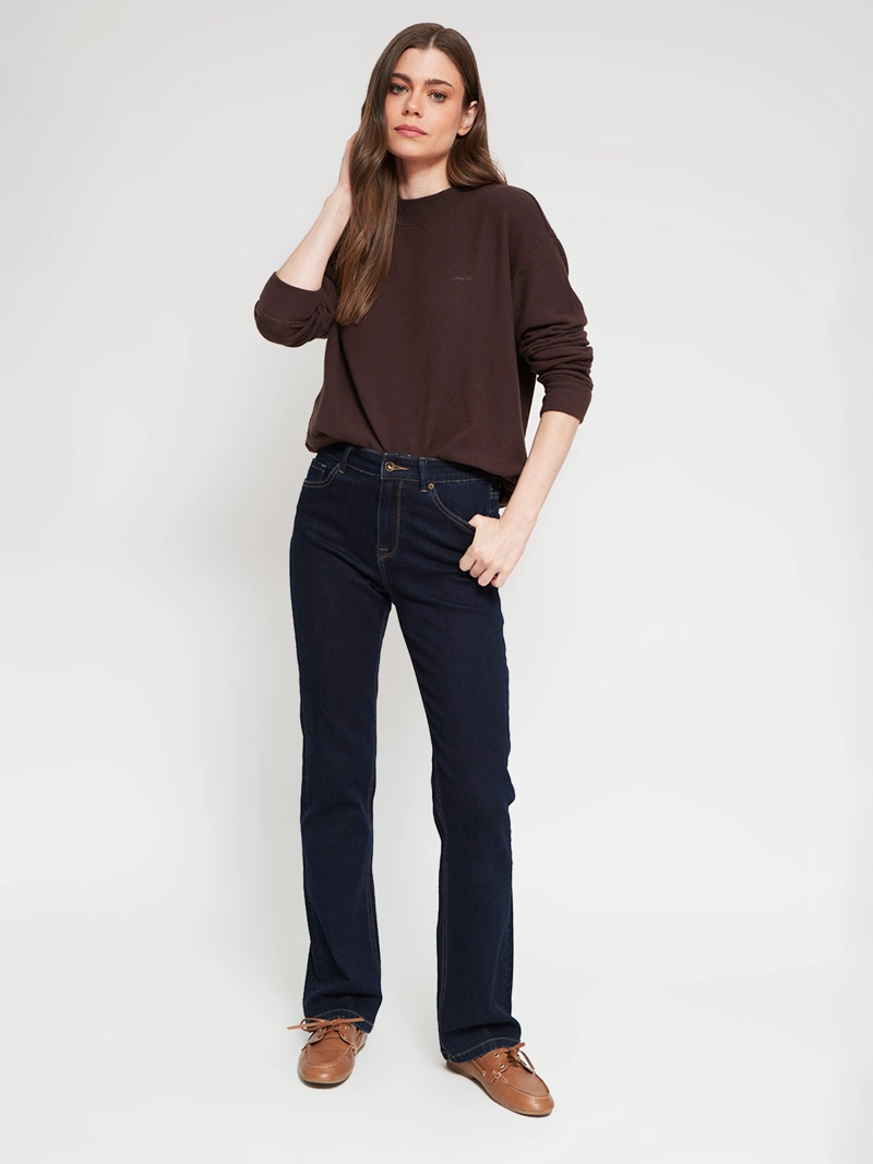 SWEATER MUJER REGATTA ALGODÓN TIPO POLERÓN - 5