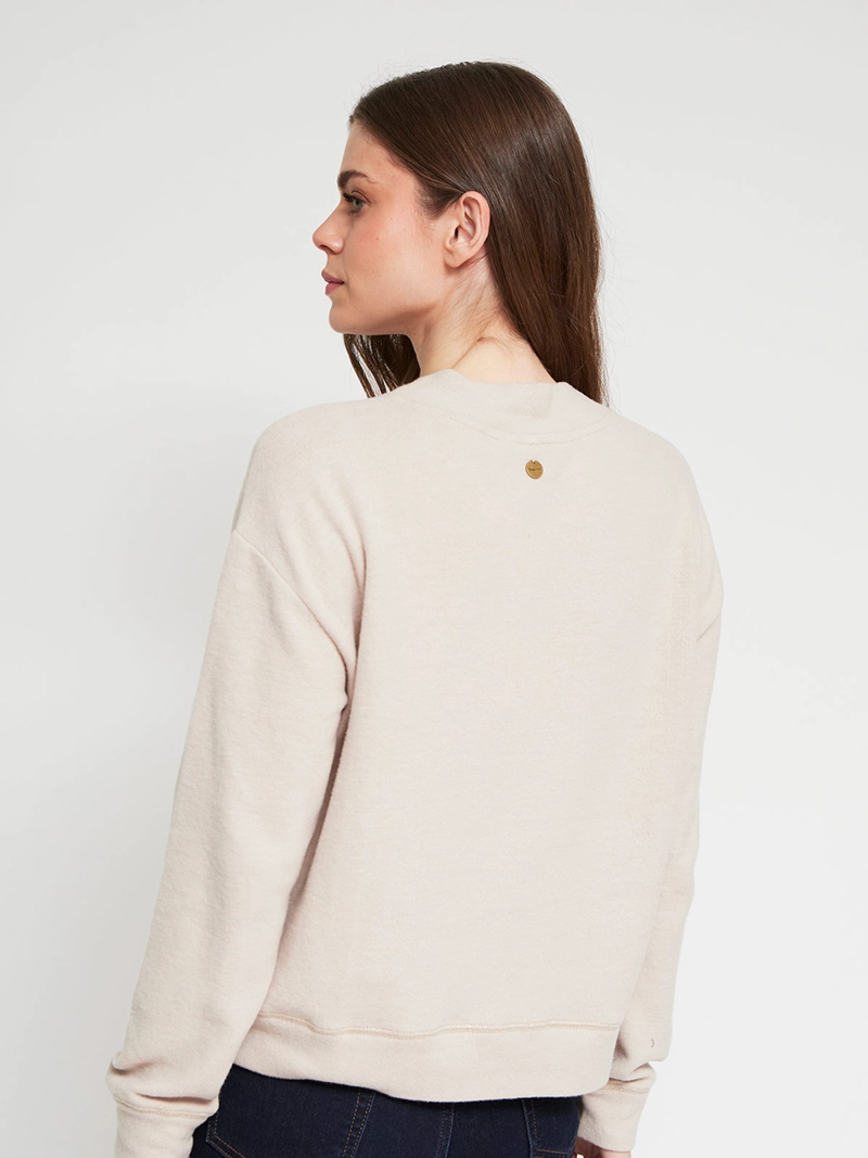 SWEATER MUJER REGATTA ALGODÓN TIPO POLERÓN - 3