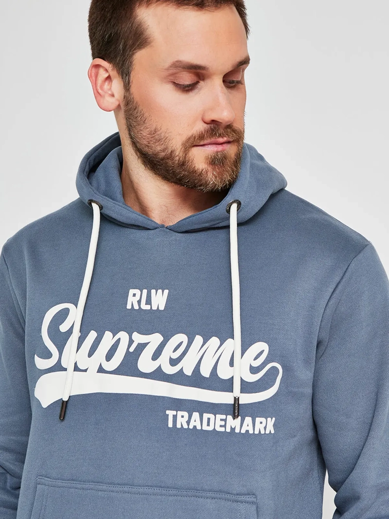 POLERÓN HOMBRE ROBERT LEWIS ALGODÓN HOODIE ESTAMPADO - 3