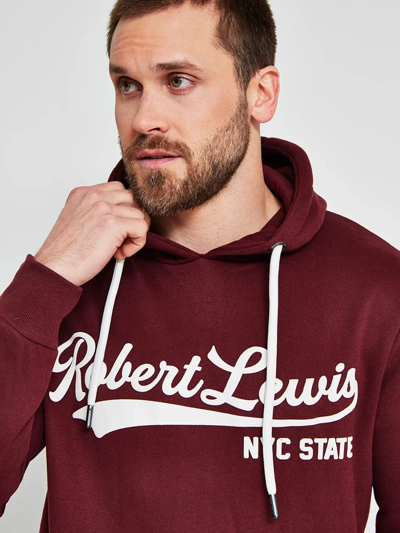 POLERÓN HOMBRE ROBERT LEWIS ALGODÓN HOODIE ESTAMPADO - 3