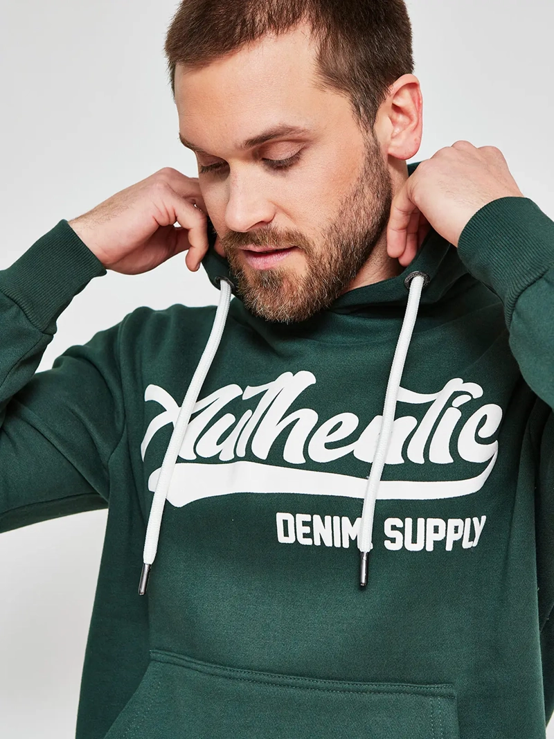 POLERÓN HOMBRE ROBERT LEWIS ALGODÓN HOODIE ESTAMPADO - 3