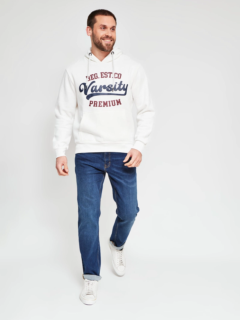 POLERÓN HOMBRE ROBERT LEWIS ALGODÓN HOODIE ESTAMPADO - 4