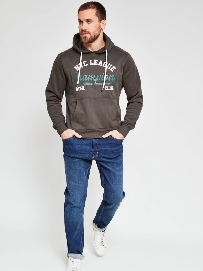 POLERÓN HOMBRE ROBERT LEWIS ALGODÓN HOODIE ESTAMPADO - 4