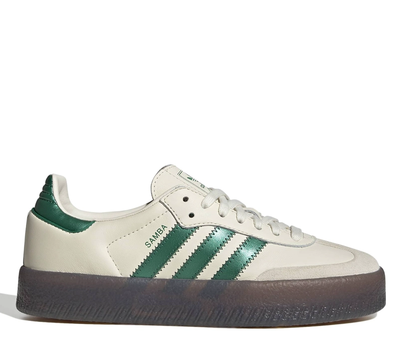 ZAPATILLAS MUJER ADIDAS CASUALES BLANCO SAMBAE CUERO - 1