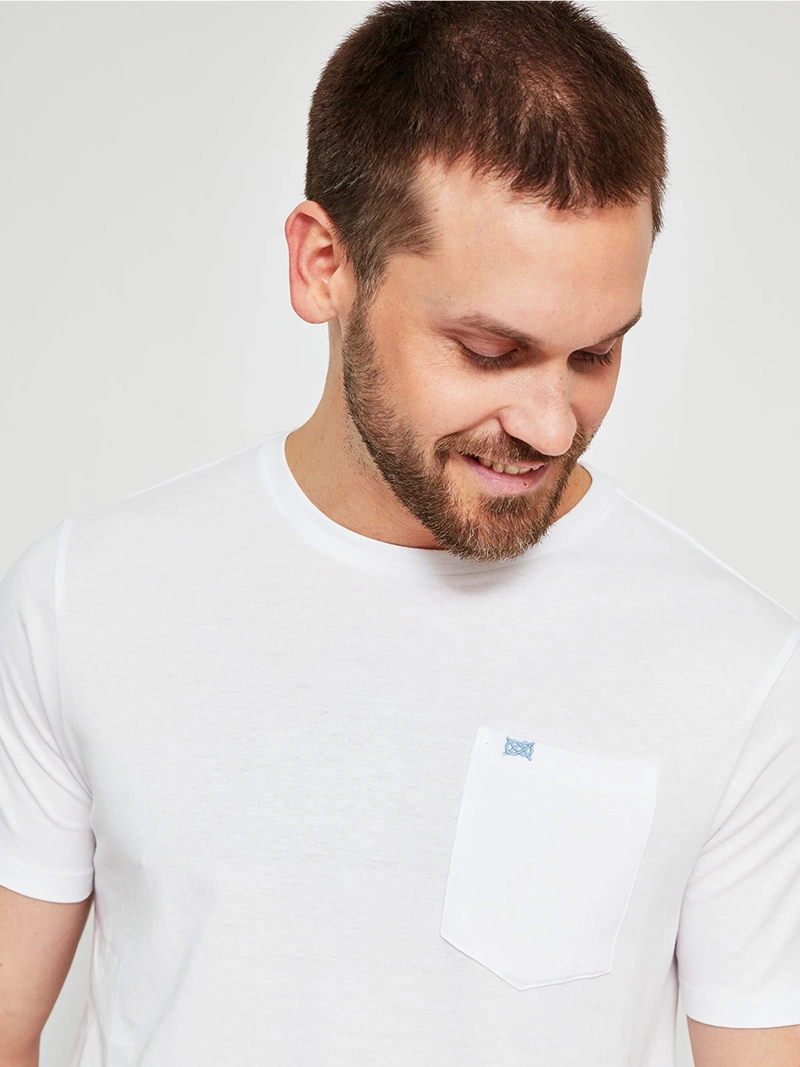 POLERA HOMBRE REGATTA ALGODÓN CUELLO REDONDO MANGA CORTA - 3