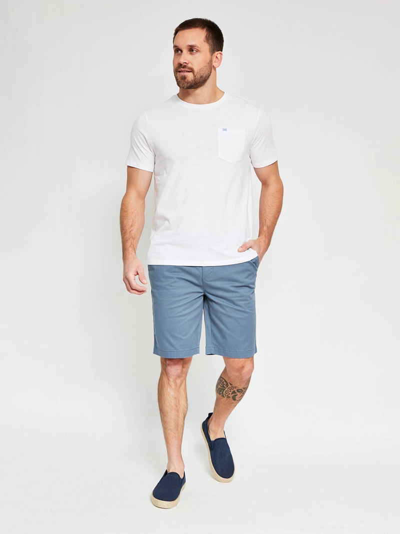 POLERA HOMBRE REGATTA ALGODÓN CUELLO REDONDO MANGA CORTA - 4