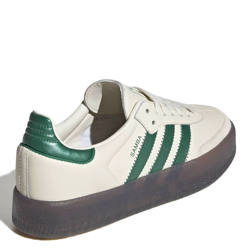 ZAPATILLAS MUJER ADIDAS CASUALES BLANCO SAMBAE CUERO - 4