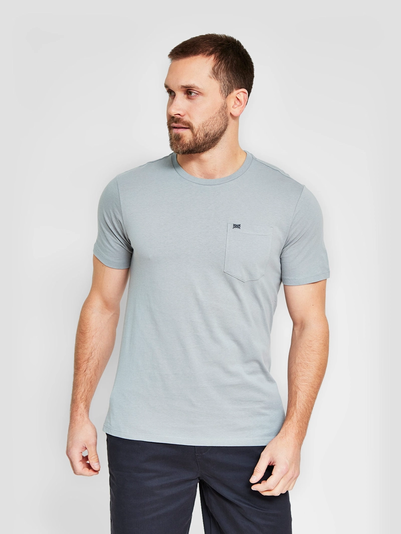 POLERA HOMBRE REGATTA ALGODÓN CUELLO REDONDO MANGA CORTA - 1