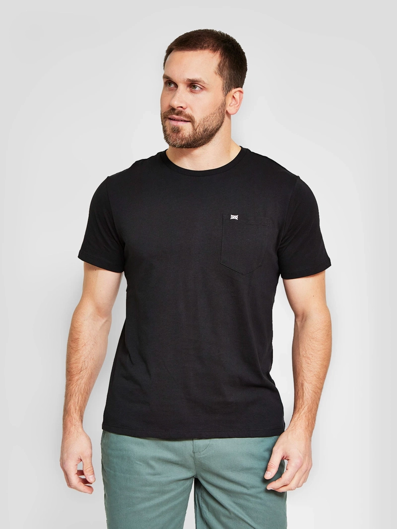 POLERA HOMBRE REGATTA ALGODÓN CUELLO REDONDO MANGA CORTA - 1