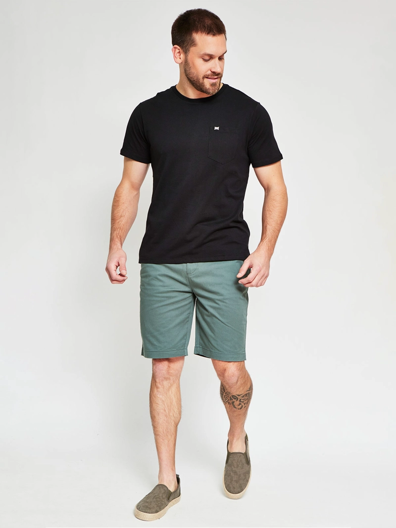 POLERA HOMBRE REGATTA ALGODÓN CUELLO REDONDO MANGA CORTA - 4