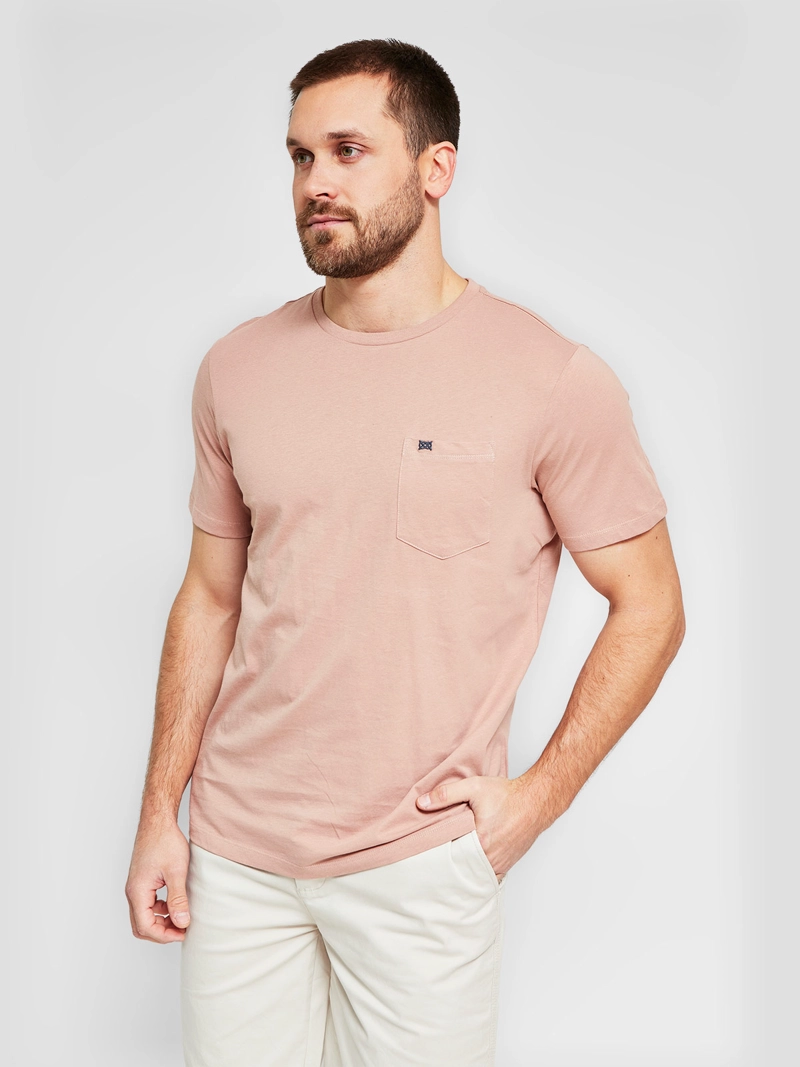 POLERA HOMBRE REGATTA ALGODÓN CUELLO REDONDO MANGA CORTA - 1