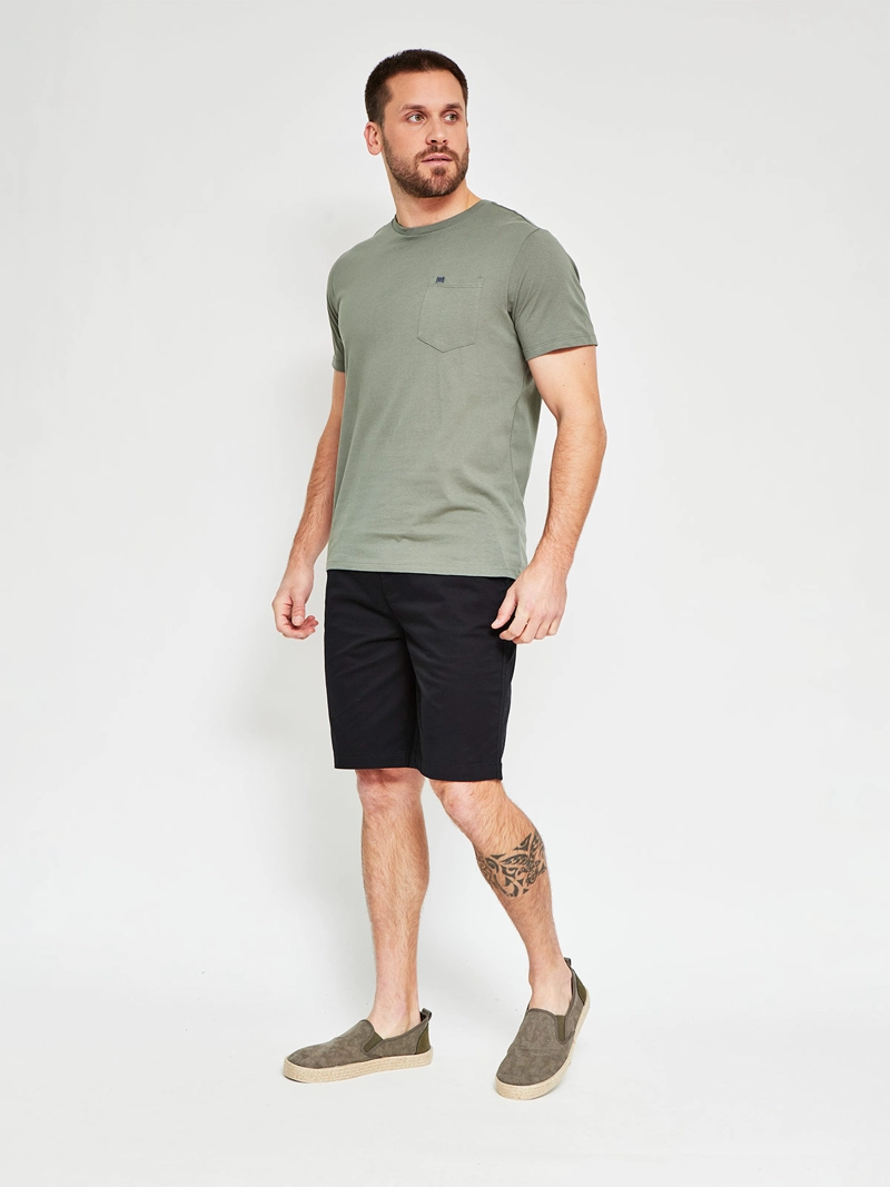 POLERA HOMBRE REGATTA ALGODÓN CUELLO REDONDO MANGA CORTA - 4