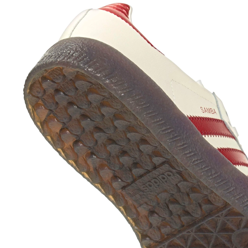 ZAPATILLAS MUJER ADIDAS CASUALES BLANCO SAMBAE CUERO - 8