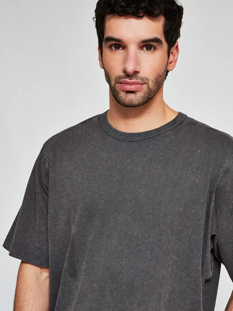 POLERA HOMBRE BARBADOS ALGODÓN MANGA CORTA OVERSIZE - 3