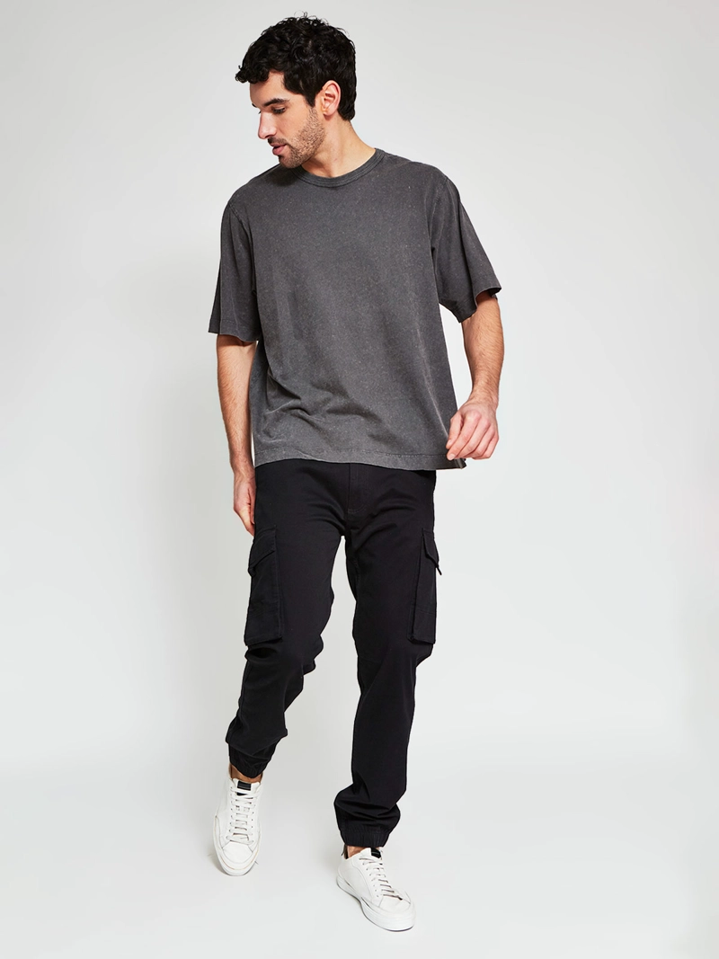 POLERA HOMBRE BARBADOS ALGODÓN MANGA CORTA OVERSIZE - 4
